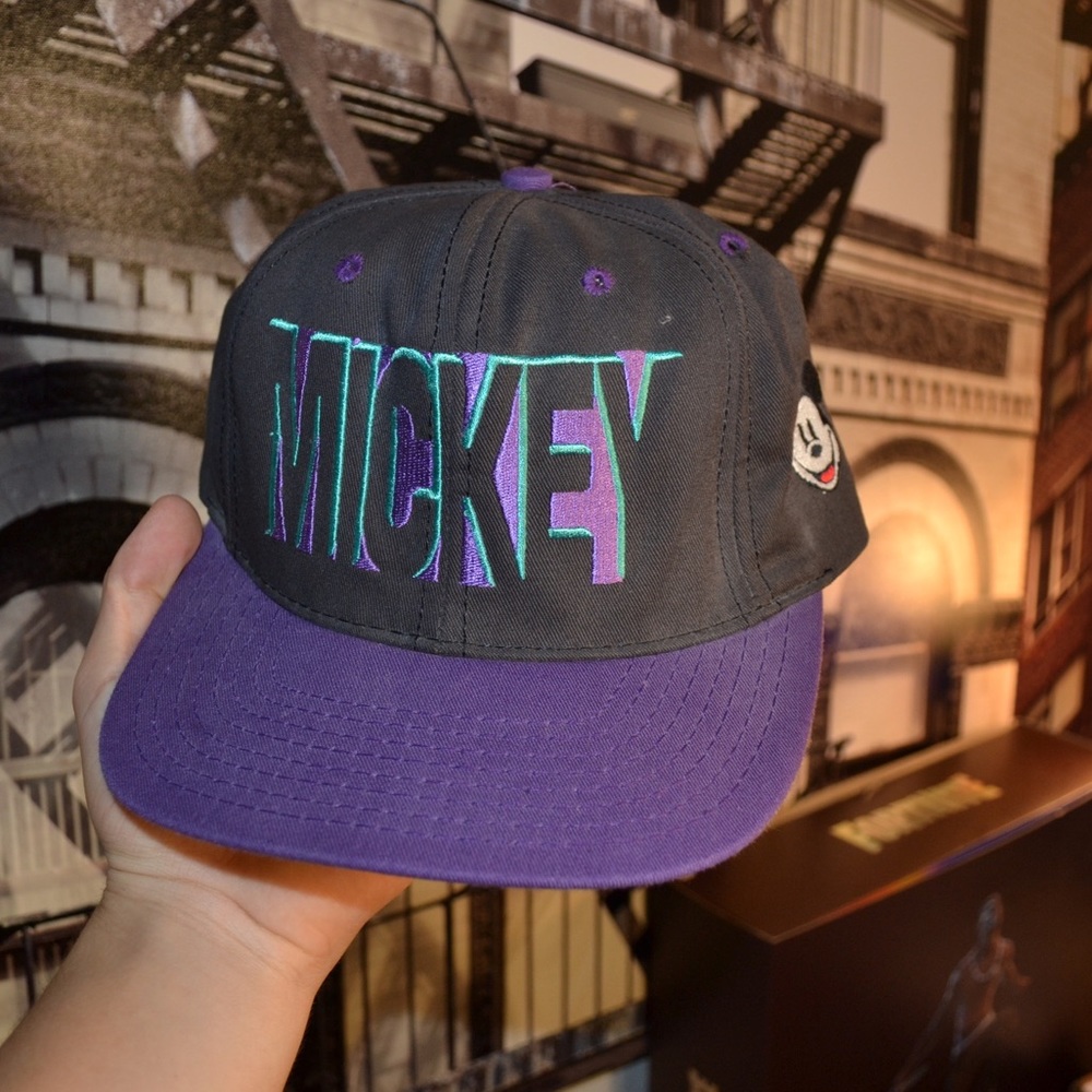 Vintage 90s Mickey Mouse SnapBack